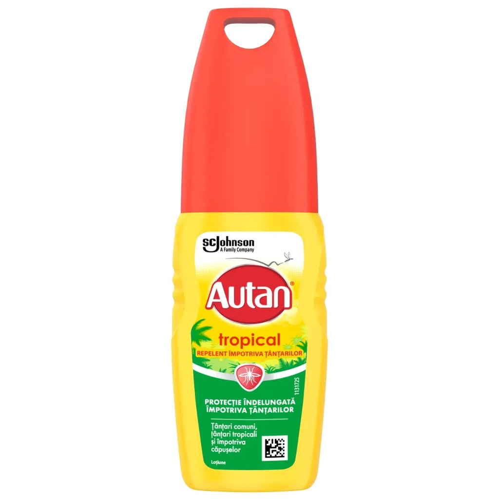 Autan Lotiune Spray Tropical 100ml Plastic