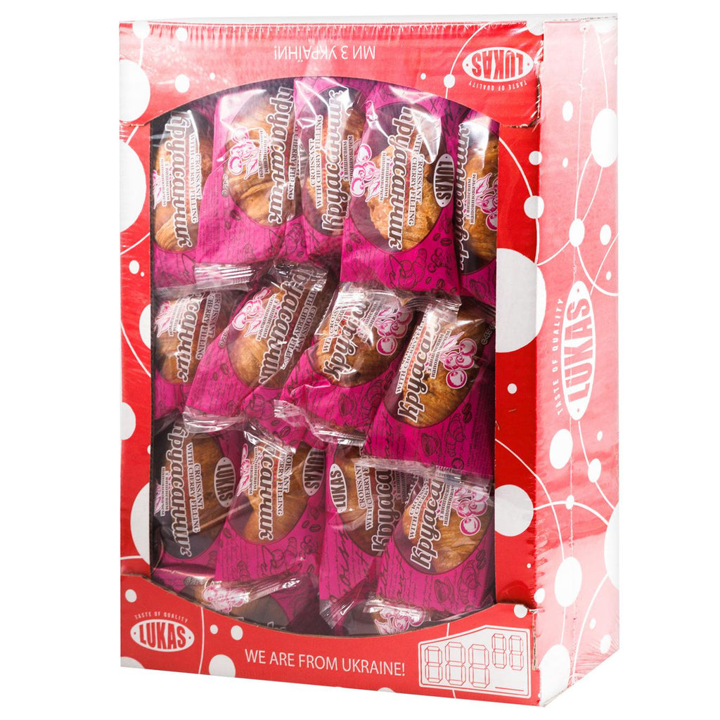 Croissante Lukas 45g Capsuni 32buc