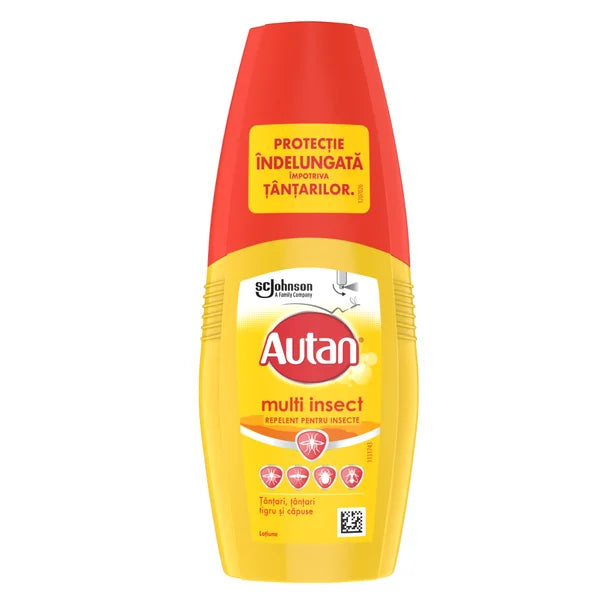 Autan Lotiune Spray Multi Insect 100ml Plastic