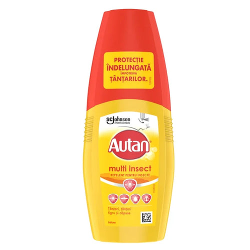 Autan Lotiune Spray Multi Insect 100ml Plastic