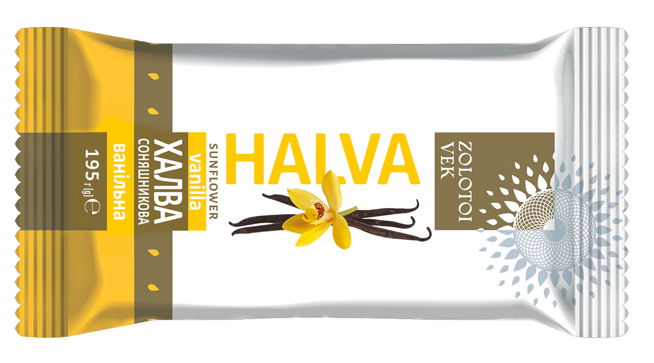 Halva 195g Vanilie Zolotoi Moldova