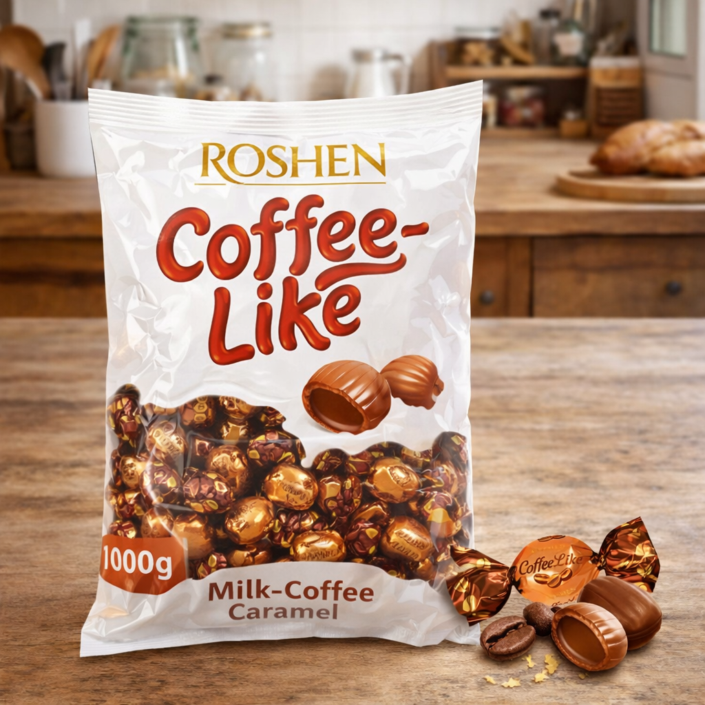Bomboane cu Cafea CoffeLike Roshen 1Kg