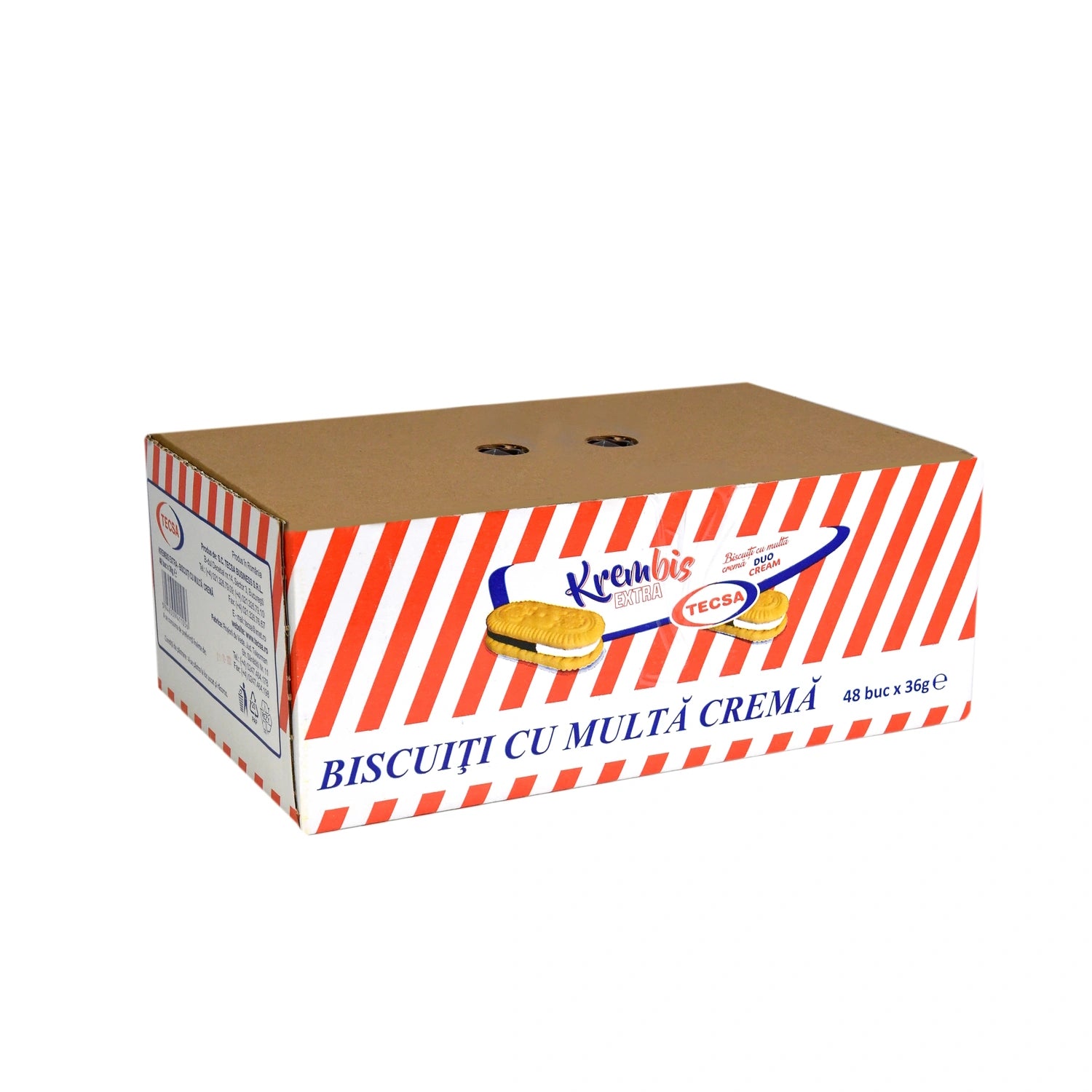 Krembis Extra Biscuiti Duo Cream 36g