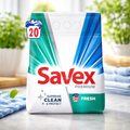Detergent Rufe Automat Pudra Savex 2Kg Fresh