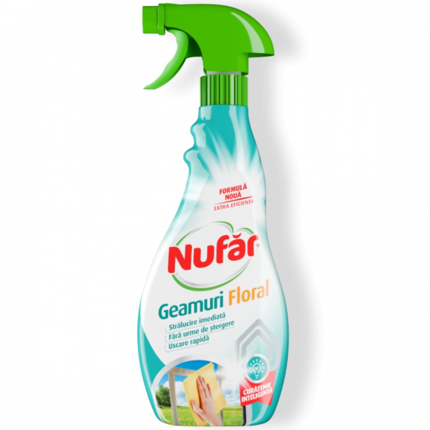 Solutie Geam Nufar 500ml Floral