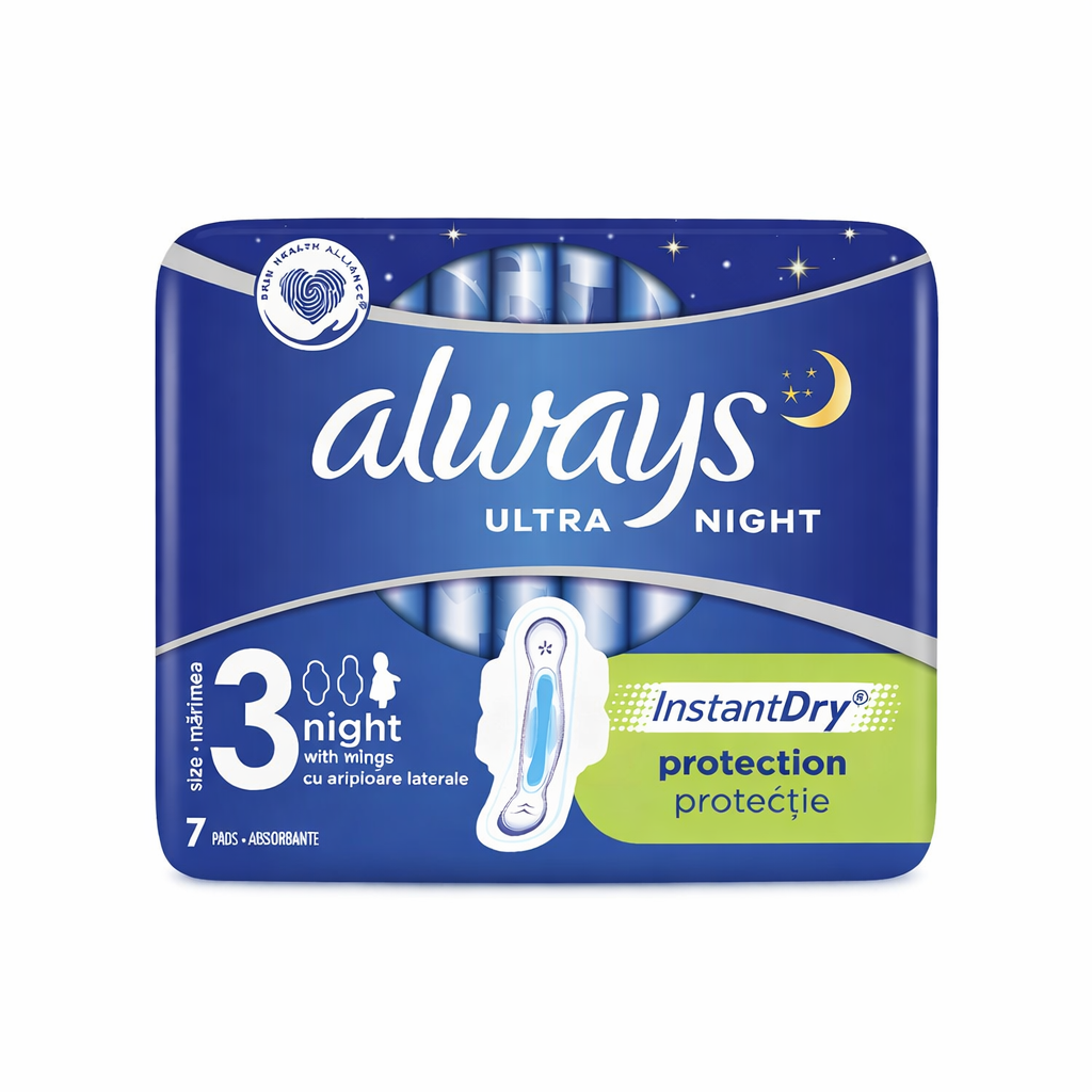 Absorbante Always Ultra Night 7buc