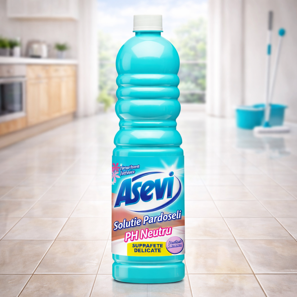 Solutie Curatat Pardoseli Asevi 1L PH Neutru
