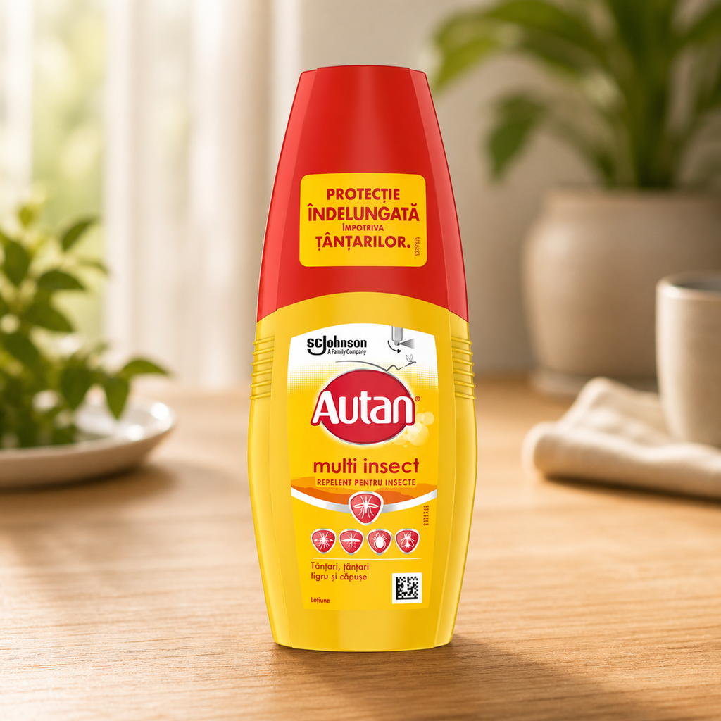 Autan Lotiune Spray Multi Insect 100ml Plastic
