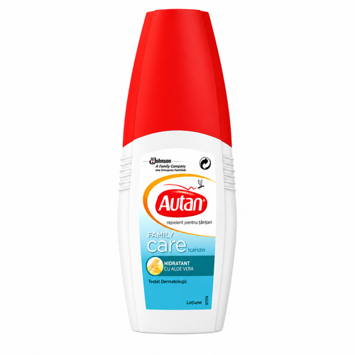 Autan Lotiune Spray Family Care 100ml Plastic