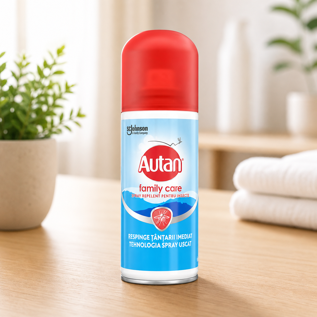 Autan Lotiune Spray Family Care 100ml Metal
