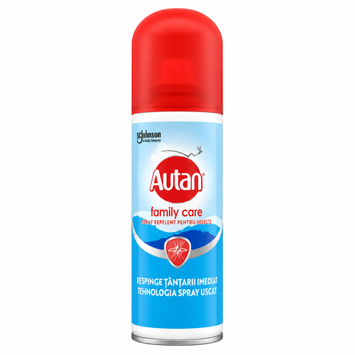Autan Lotiune Spray Family Care 100ml Metal