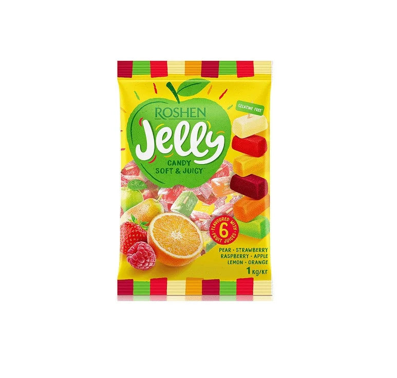 Jeleuri Asortate Jelly 1Kg Roshen