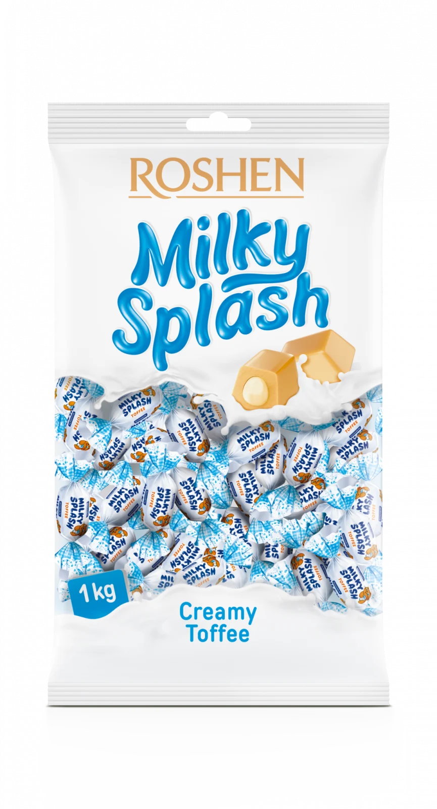 Caramele Milky Splash 1Kg Roshen