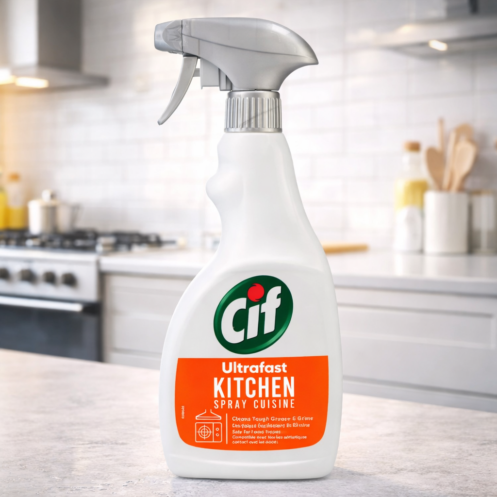 Solutie Curatare Bucatarie Spray Cif 500ml