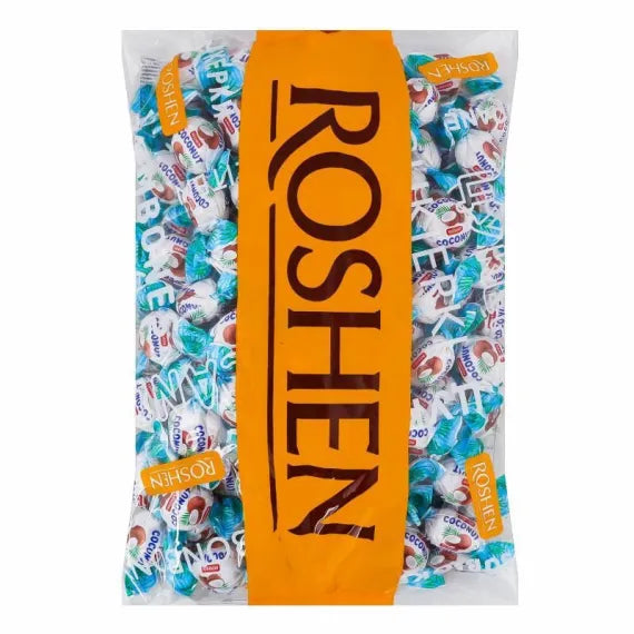 Bomboane cu Umplutura de Cocos 1Kg Roshen