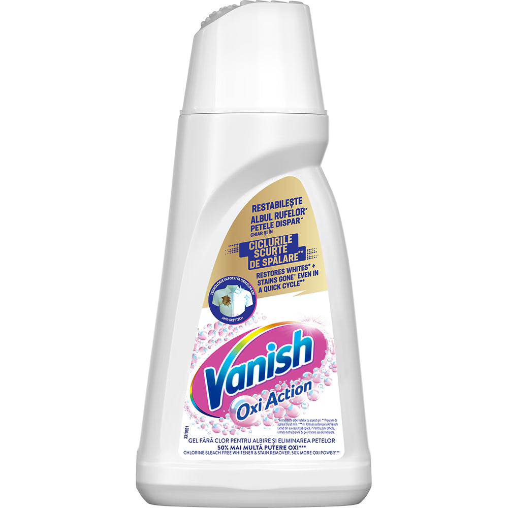 Vanish Detergent Lichid Pete 1L White