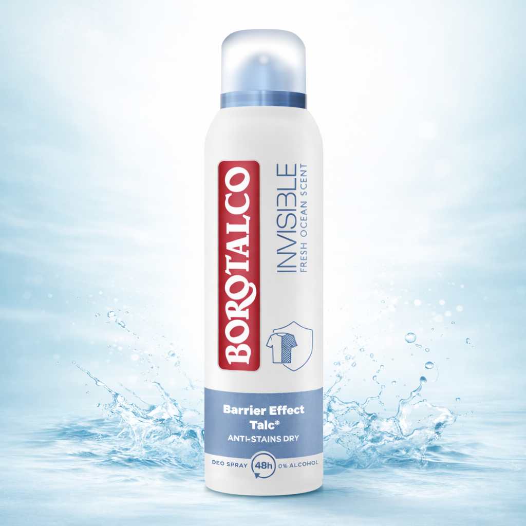 Deodorant Spray Borotalco 150ml Invisible