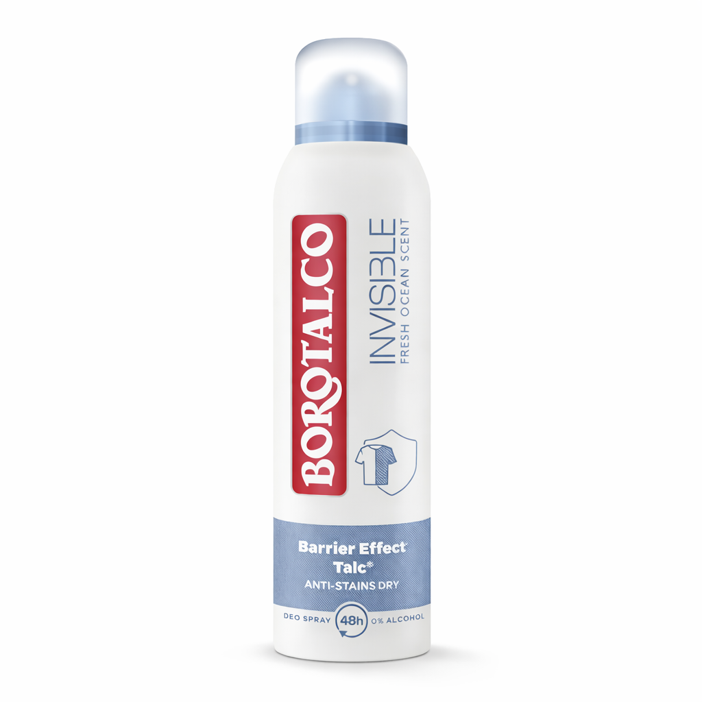 Deodorant Spray Borotalco 150ml Invisible