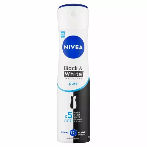 Deodorant Nivea Women 150ml B&W Invisible Pure