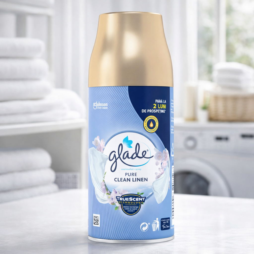 Glade Odorizant Spray Rezerva 269ml Pure Clean Linen
