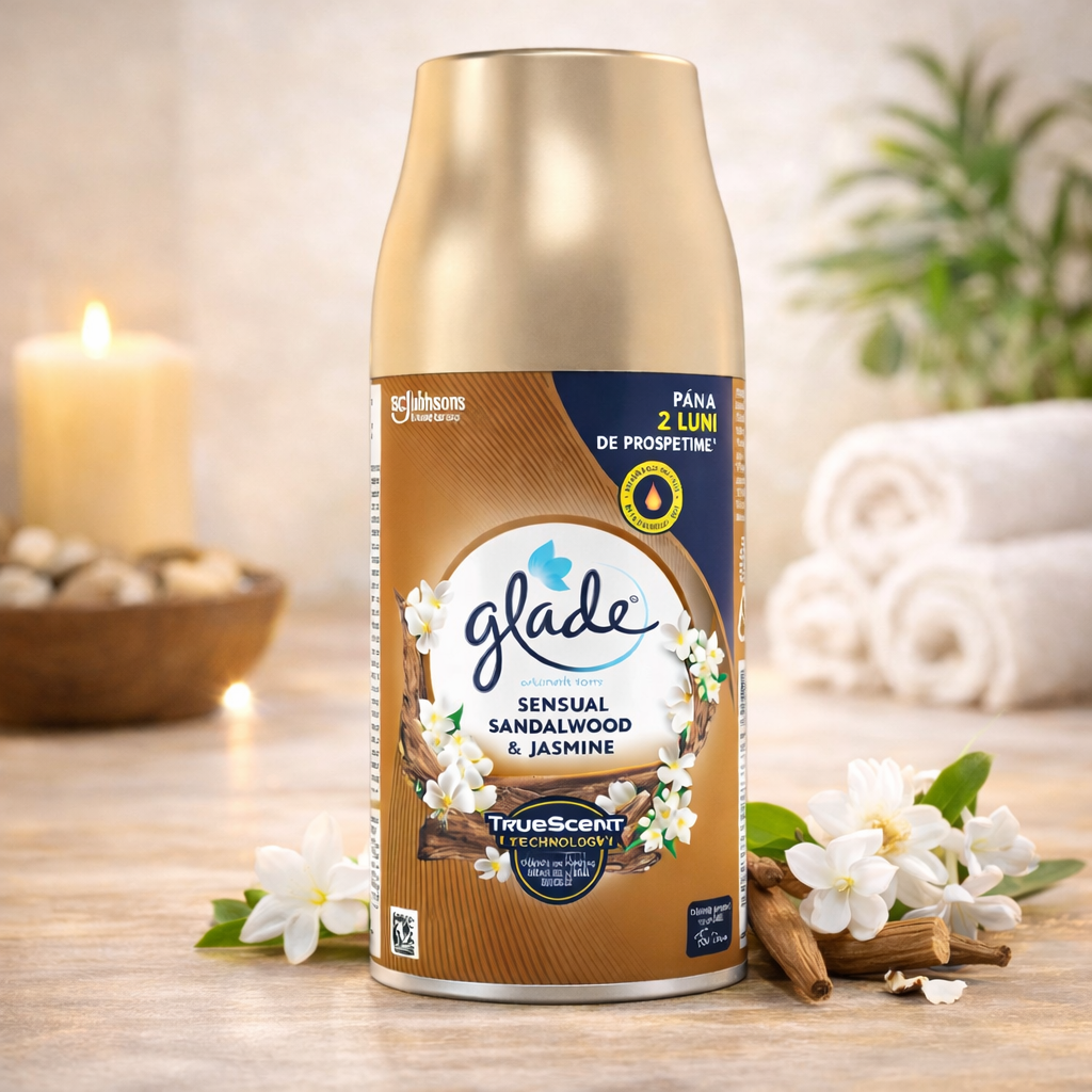 Glade Odorizant Spray Rezerva 269ml Sensual Sandalwood&Jasmine