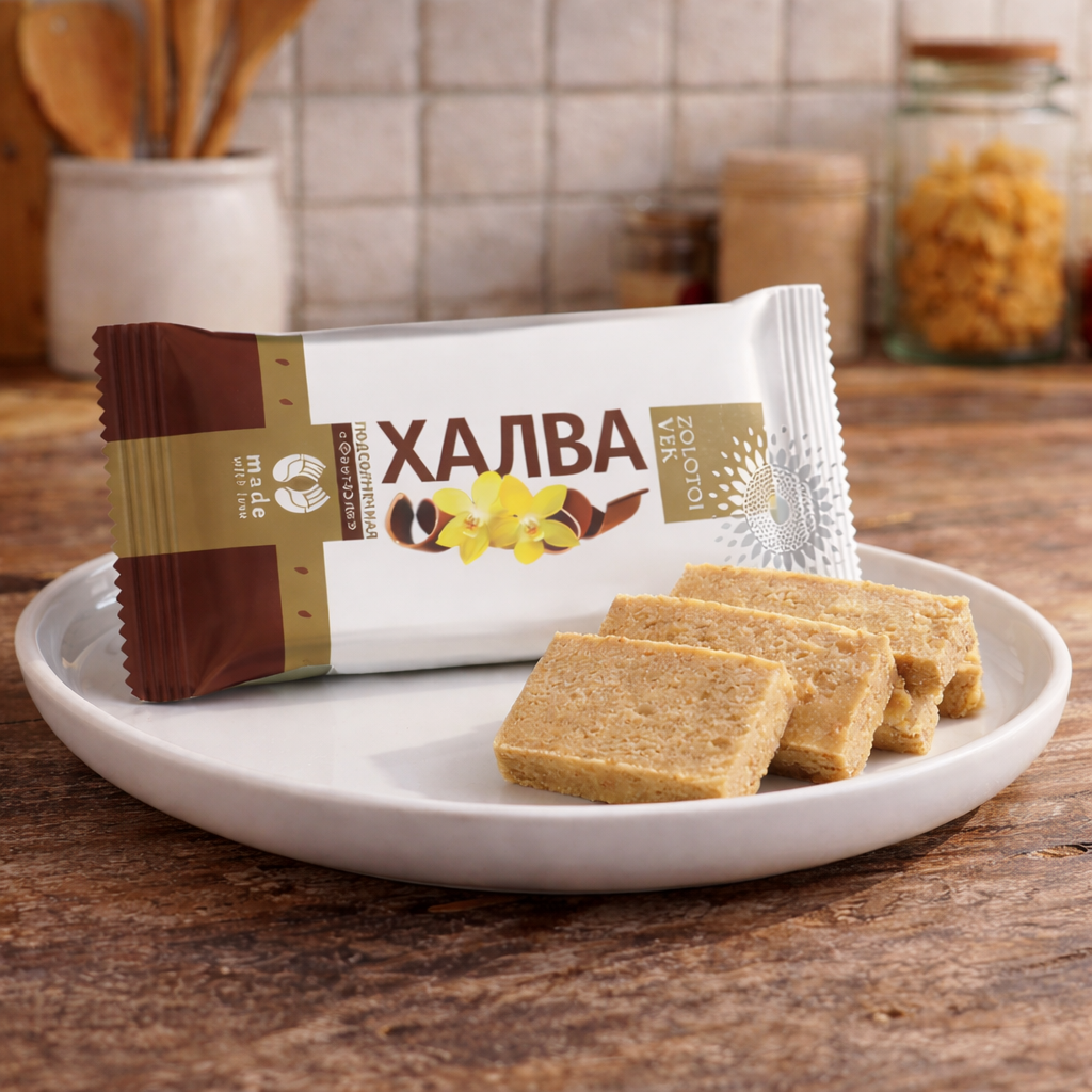 Halva 195g Cacao Zolotoi Moldova