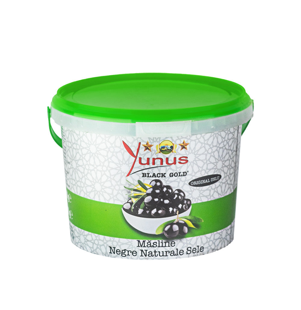 Masline Negre Sele Naturale Yunus 1Kg