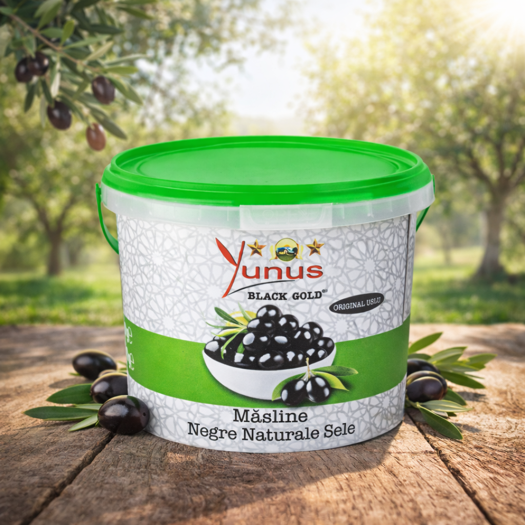 Masline Negre Sele Naturale Yunus 1Kg