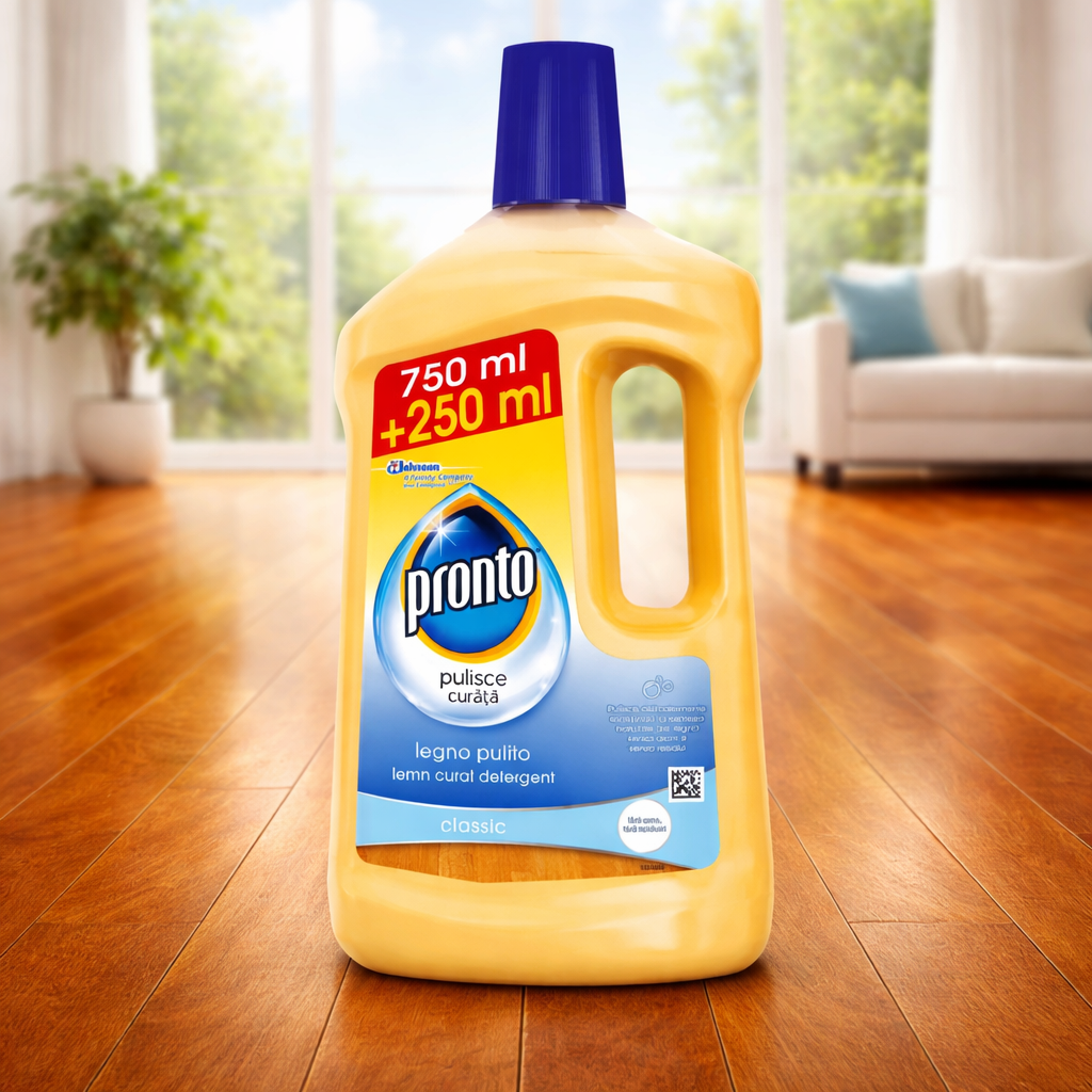 Detergent Pardoseli Lemn Pronto 1L