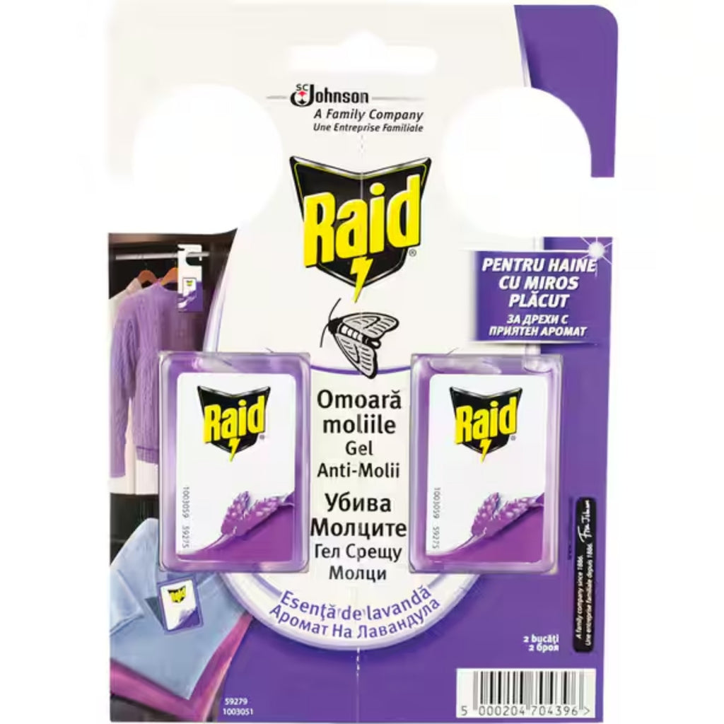 Raid Antimolii Gel 2 Lavanda