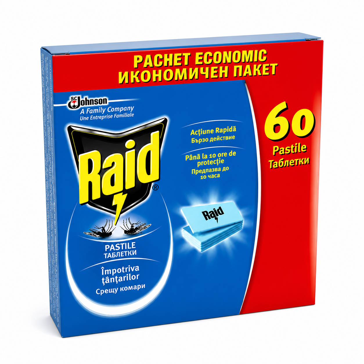 Pastile Tantari Raid 60