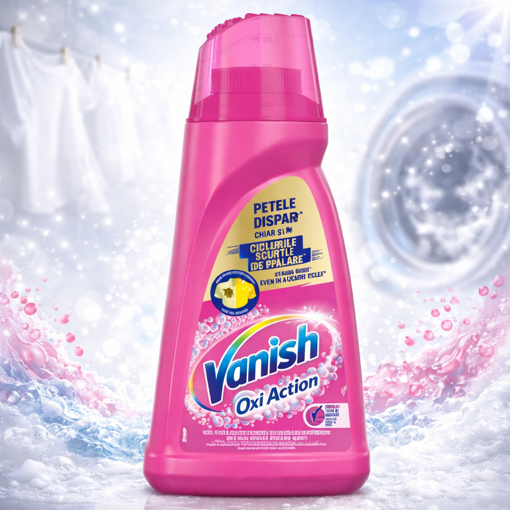 Vanish Detergent Lichid Pete 1L Pink