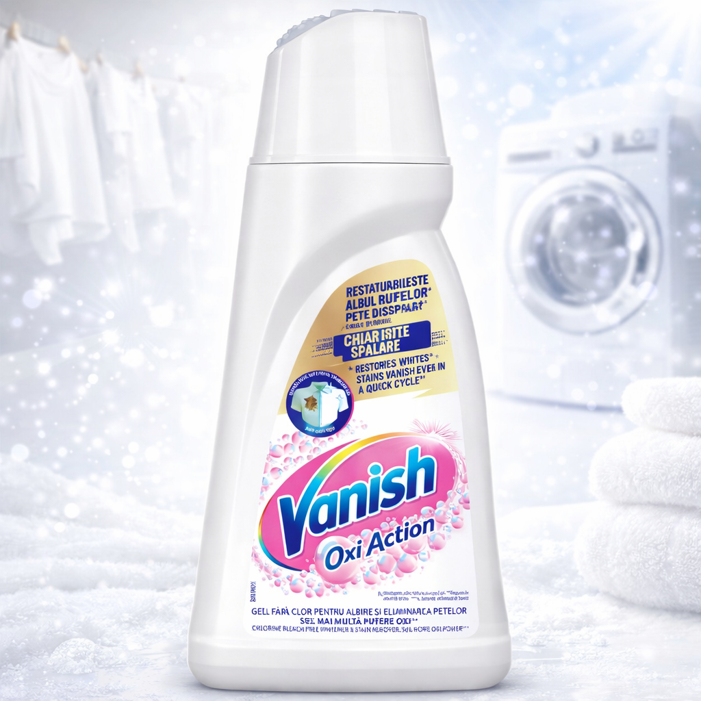 Vanish Detergent Lichid Pete 1L White